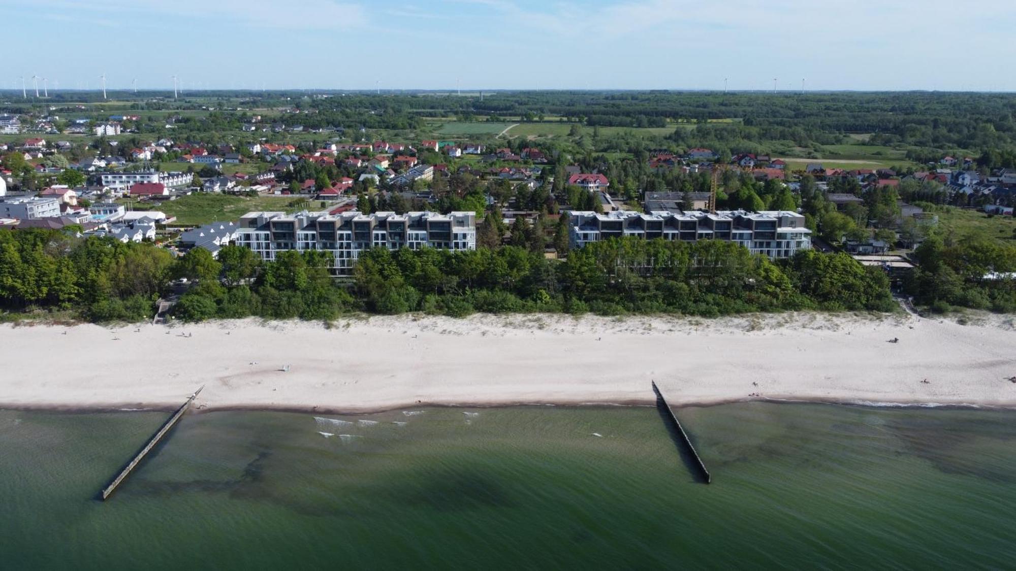 Lazurowe Wybrzeze Z Widokiem Na Morze - Perlowa Przystan - Holiday City Сяноженти Екстериор снимка